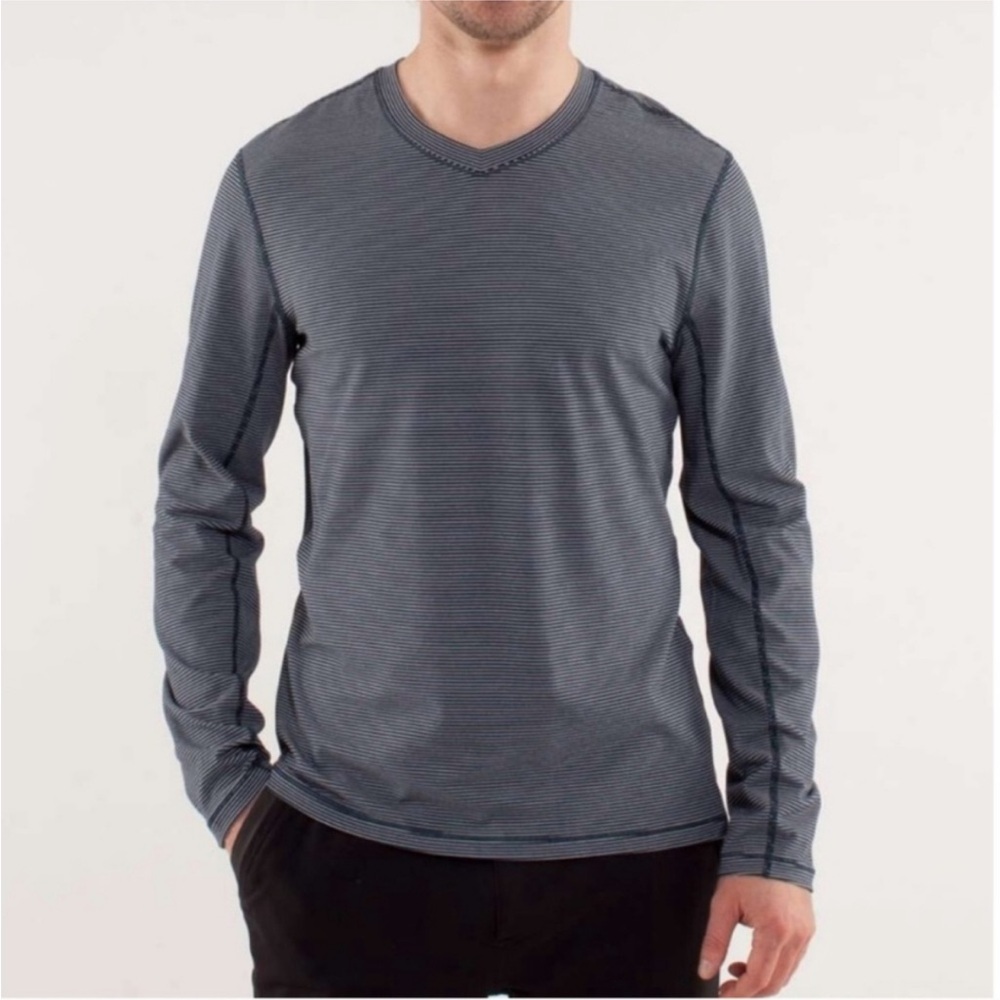 Lululemon Blue V-neck Top